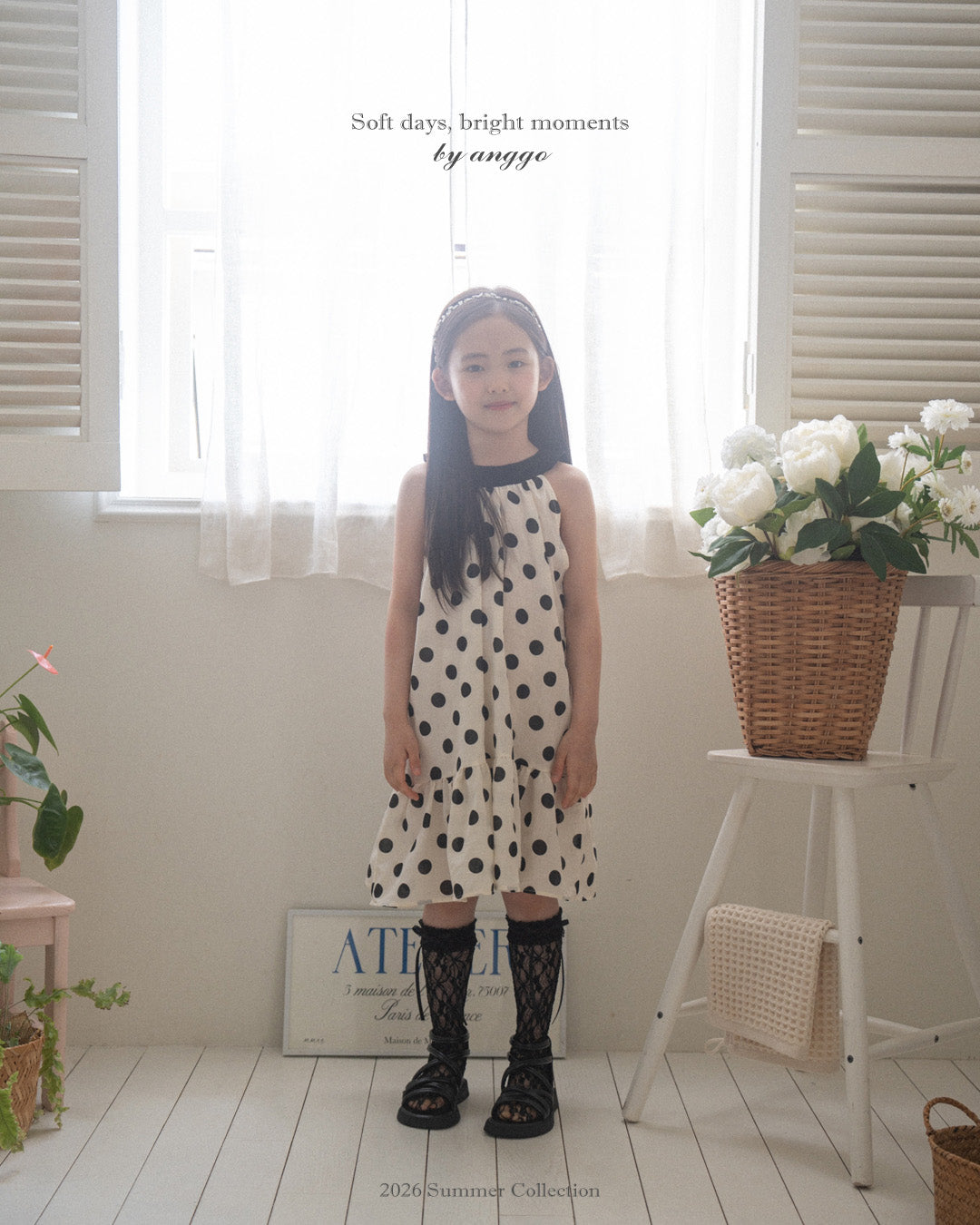 韓國童裝 26夏| AG27 Macaron Dress (80-120cm)