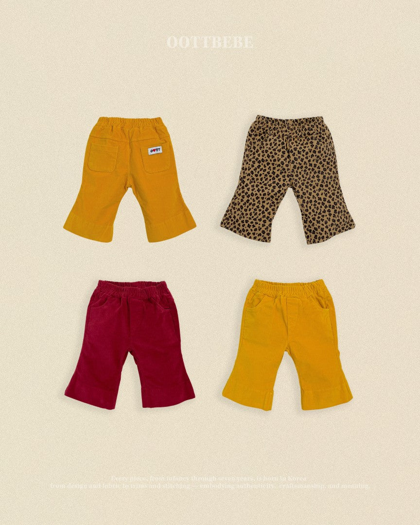 韓國童裝 26秋| OT70 Stylish Bootcut Pants 褲子