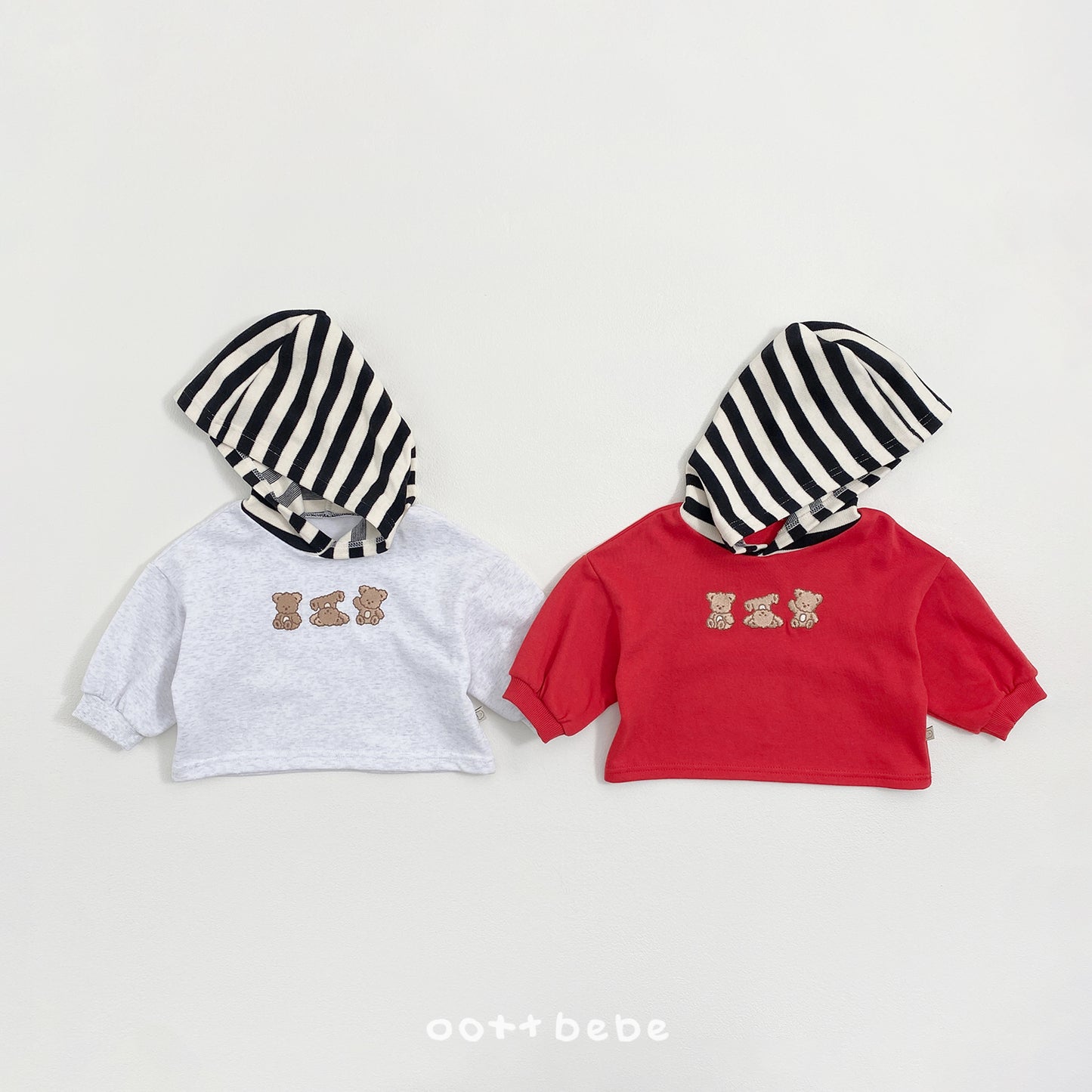 韓國童裝 26SS | OT30 Bear Kids Hoodie (75-120cm)