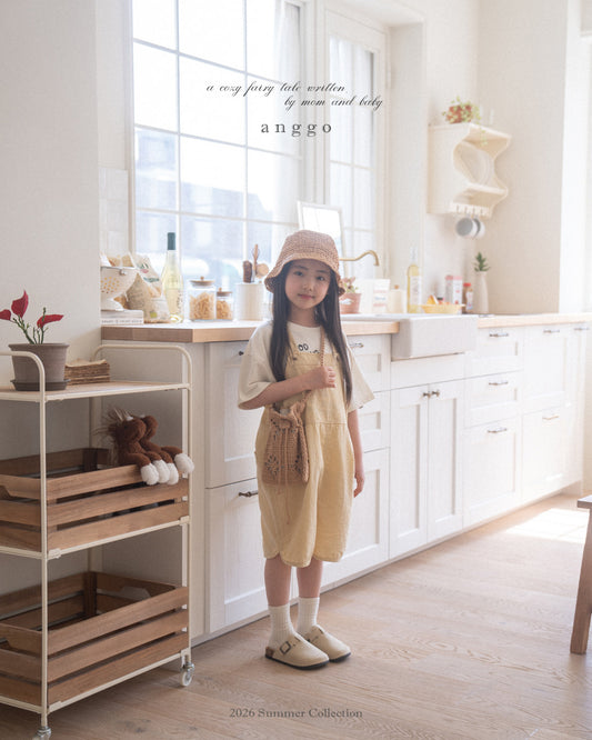 韓國童裝 26夏| AG24 Muffin Overall (80-120cm)