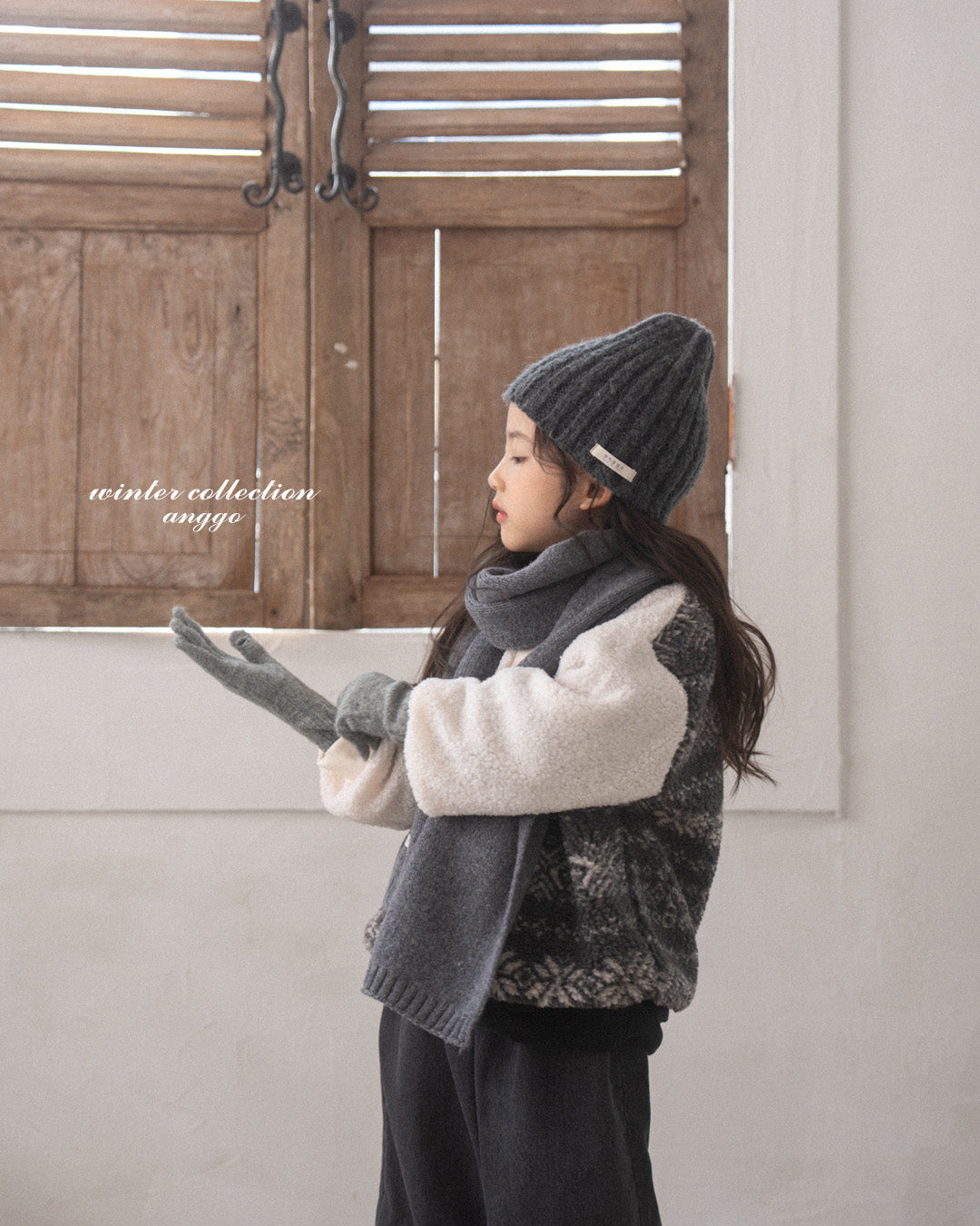 \限時預購/ 韓國童裝  AG25239 Plain Hat