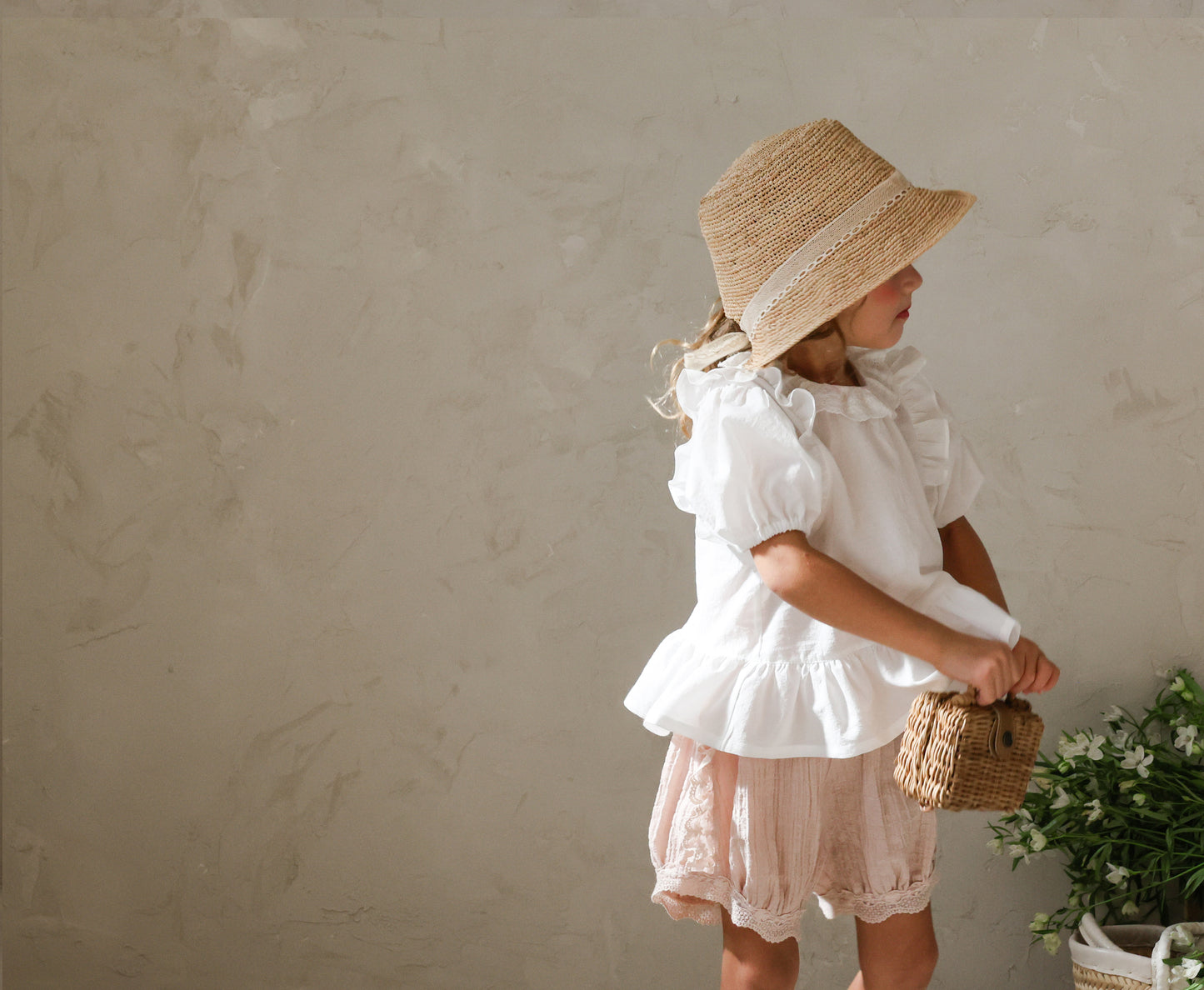 韓國童裝 26夏| FU01 Rennes Blouse 蕾絲襯衫 (90-140cm)