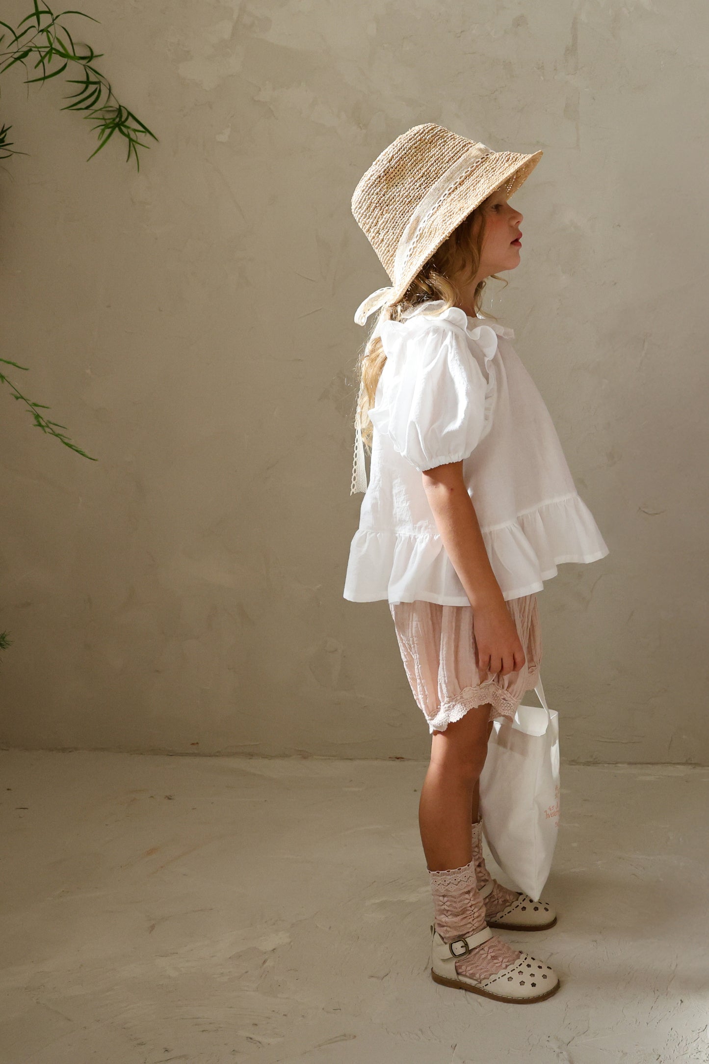 韓國童裝 26夏| FU01 Rennes Blouse 蕾絲襯衫 (90-140cm)