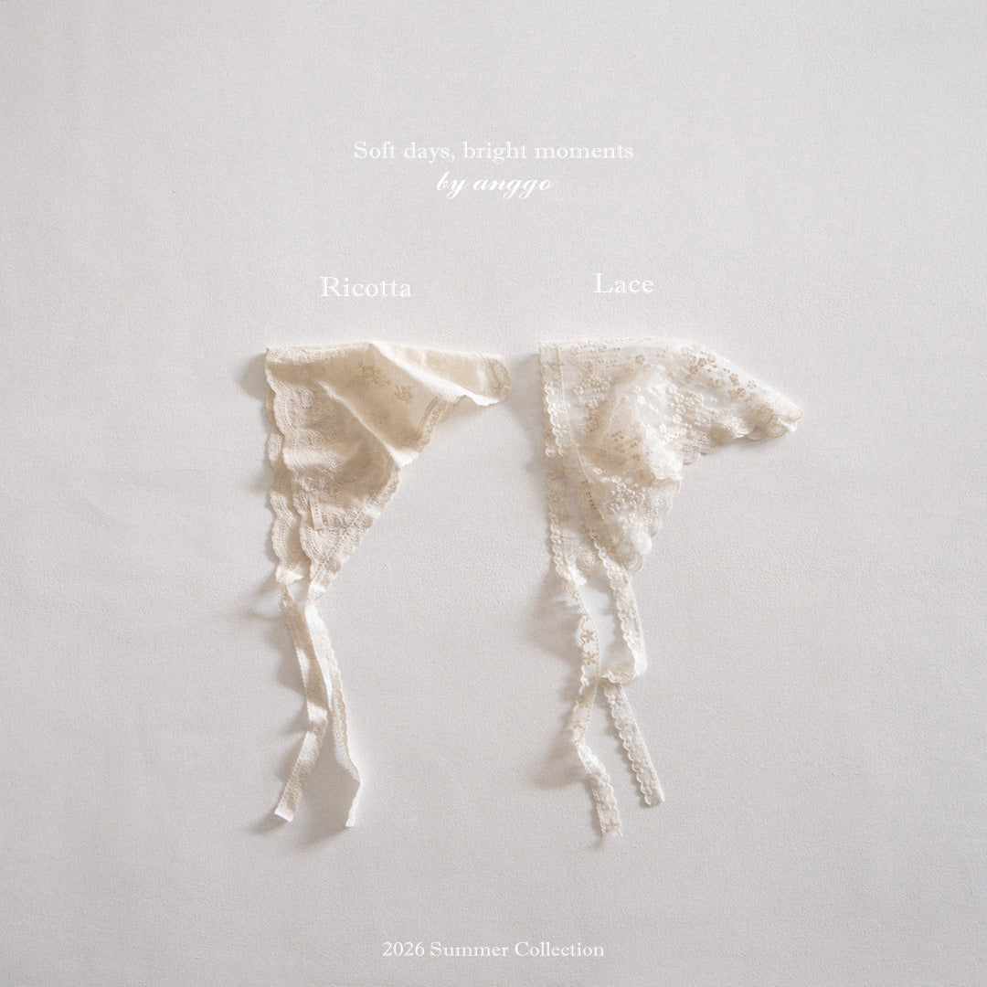 韓國童裝 26夏| AG44 (acc) Eyelet Bandana