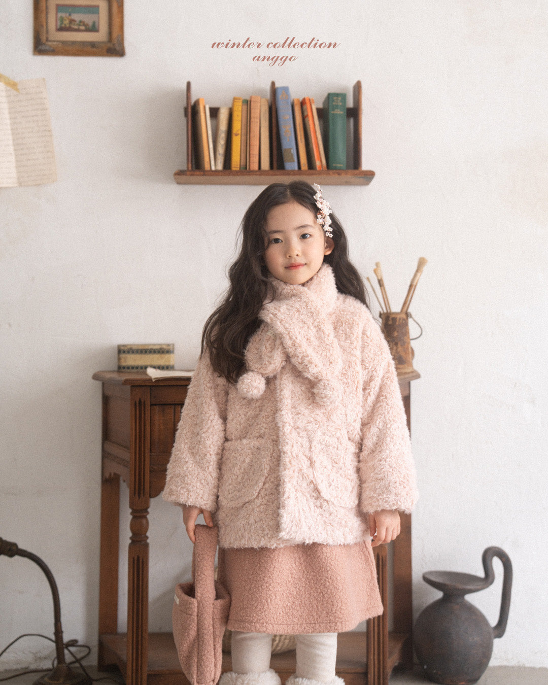 \限時預購/ 韓國童裝  AG25207 Whipping Muffler