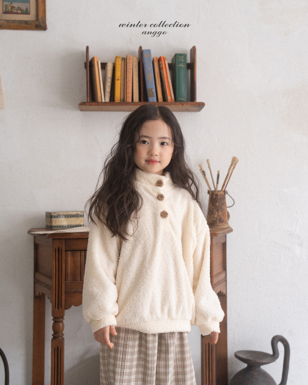 \限時預購/ 韓國童裝  AG25230 Whipped Cream T-shirt