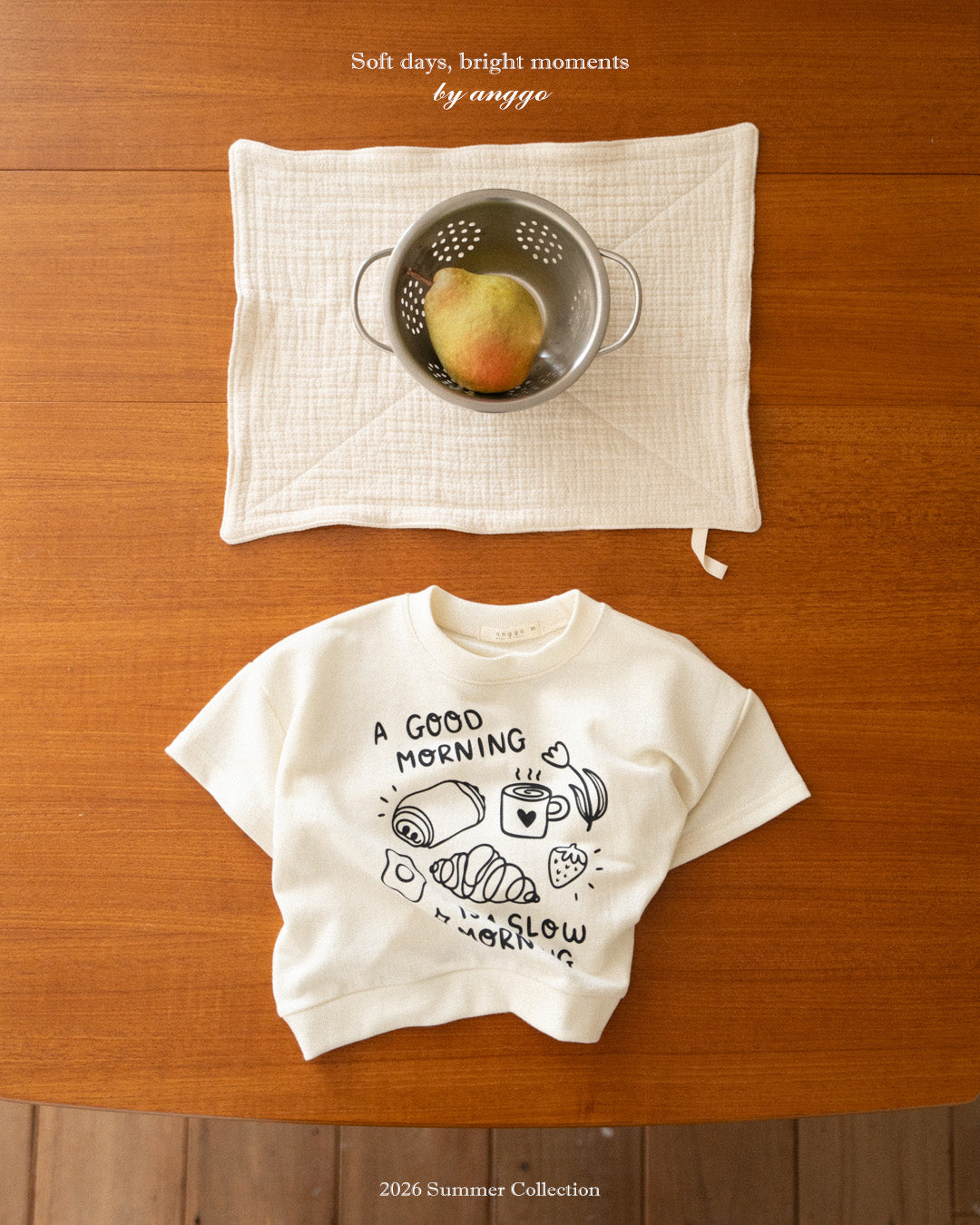 韓國童裝 26夏| AG06 Morning Sweatshirt (80-120cm)