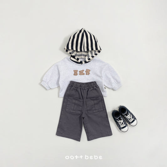 韓國童裝 26SS | OT30 Bear Kids Hoodie (75-120cm)