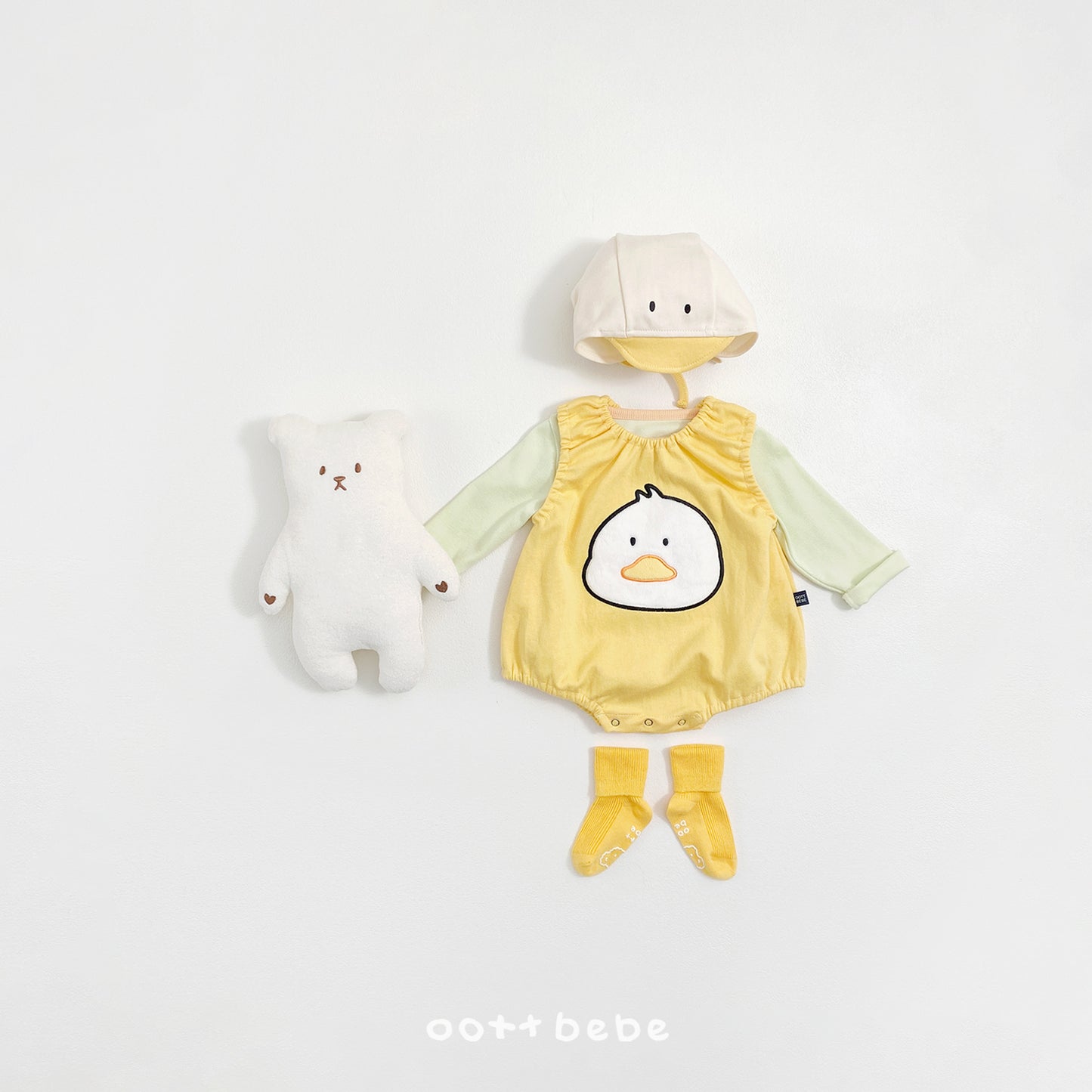 韓國童裝 26SS | OT40 Lucky Friends Baby Suit (55-75cm)