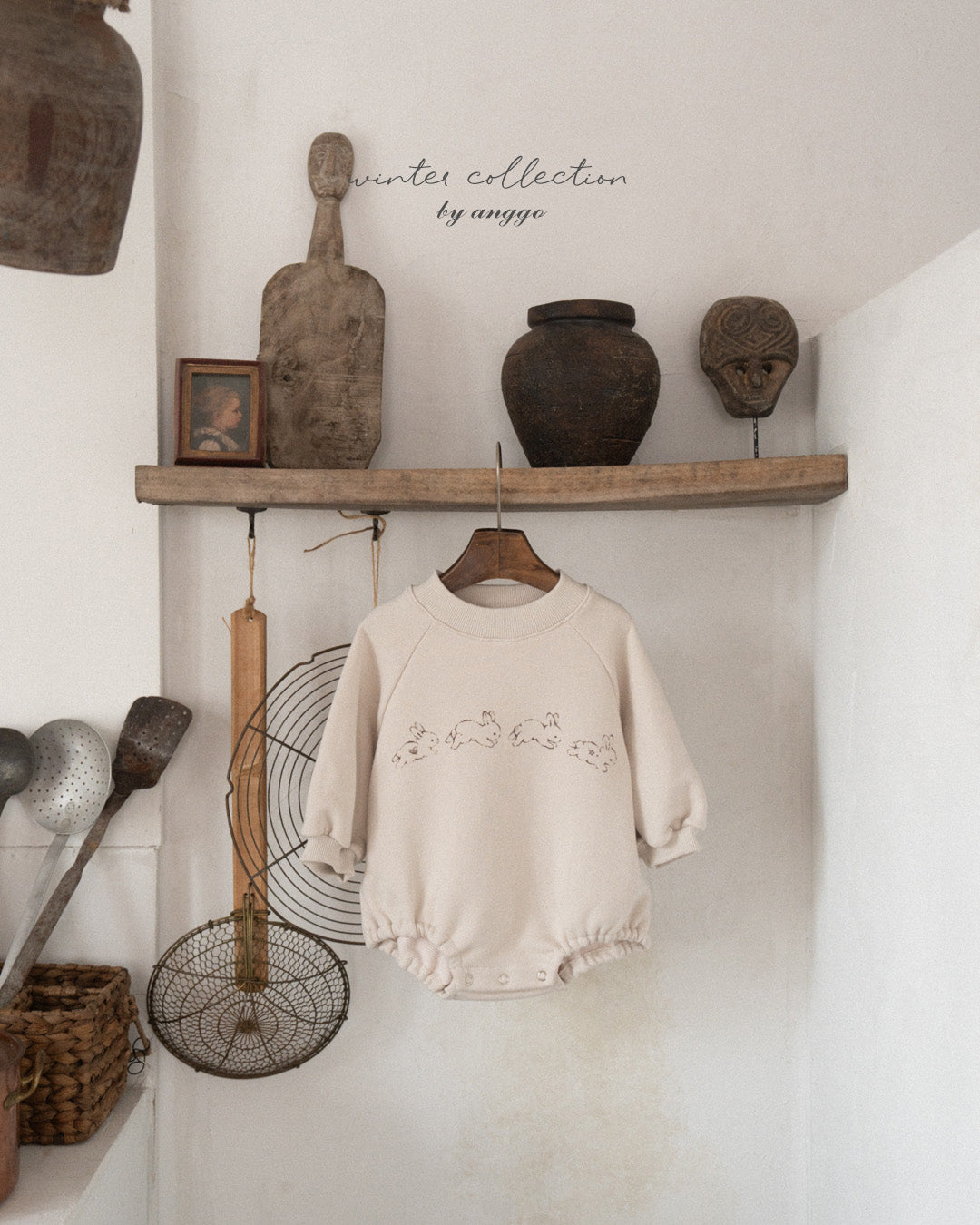 \限時預購/ 韓國童裝  AG25208 Baby Bunny Romper