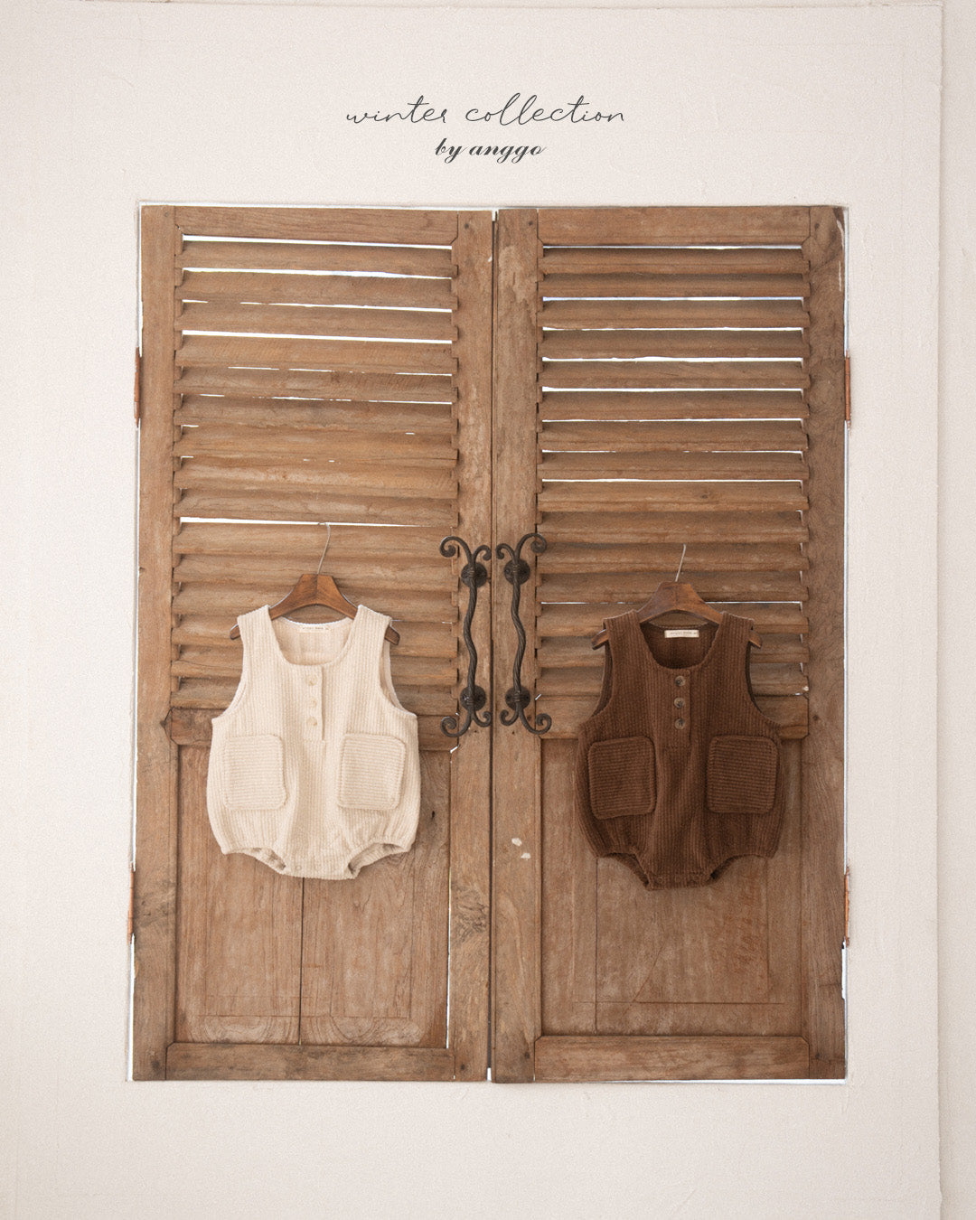 \限時預購/ 韓國童裝  AG25213 Pocky Overall Romper