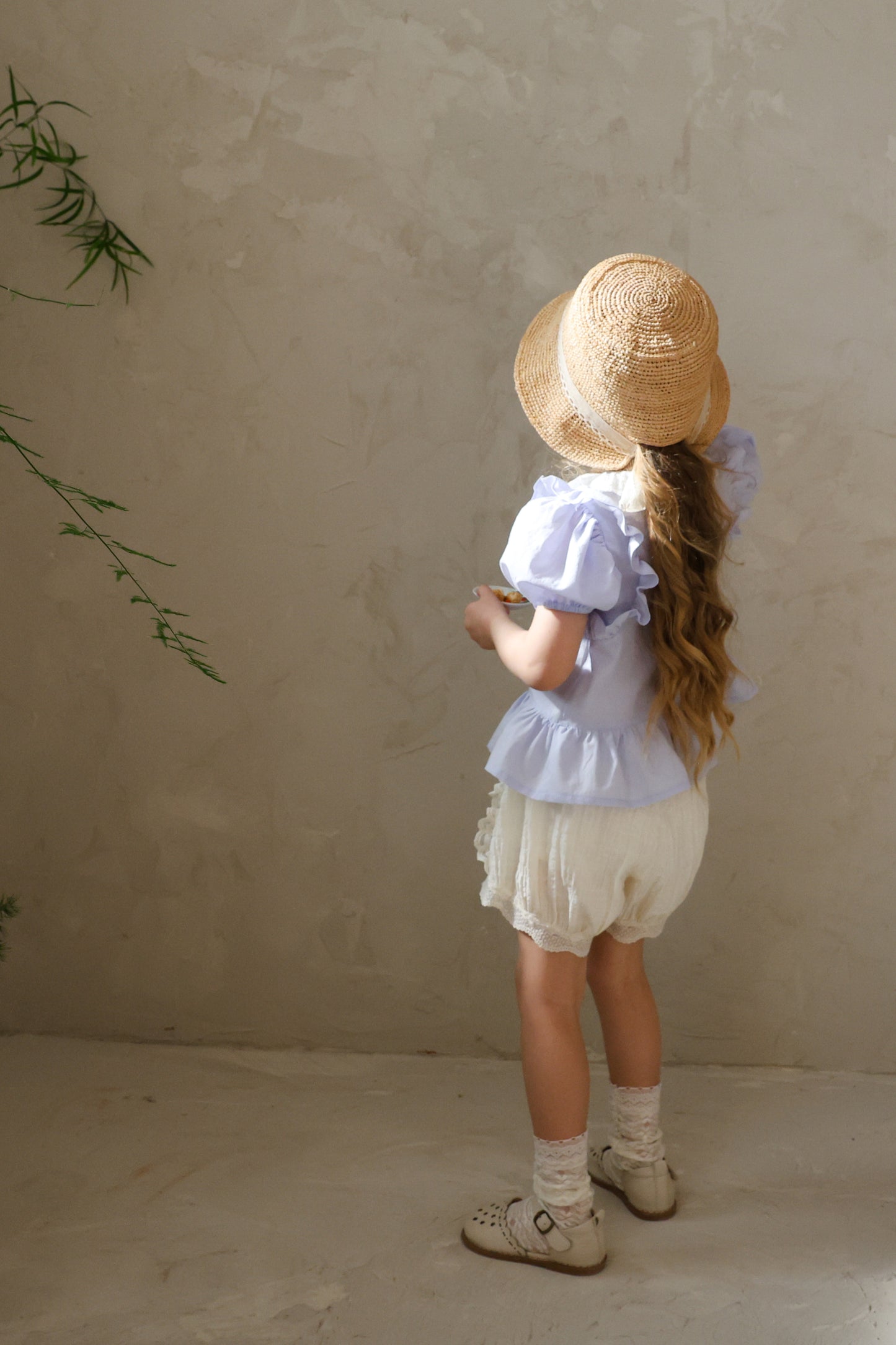 韓國童裝 26夏| FU01 Rennes Blouse 蕾絲襯衫 (90-140cm)