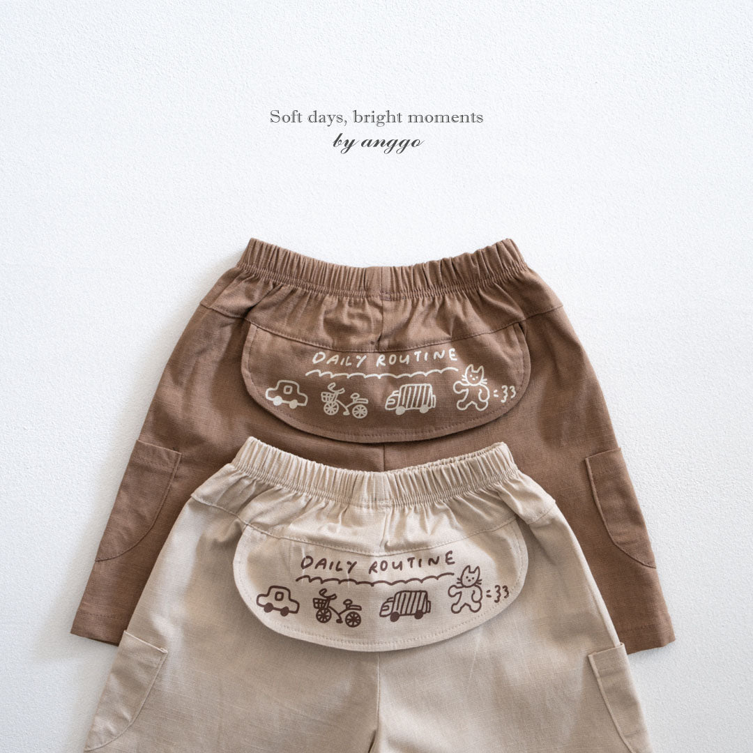 韓國童裝 26夏| AG19 Daily Pants (80-120cm)
