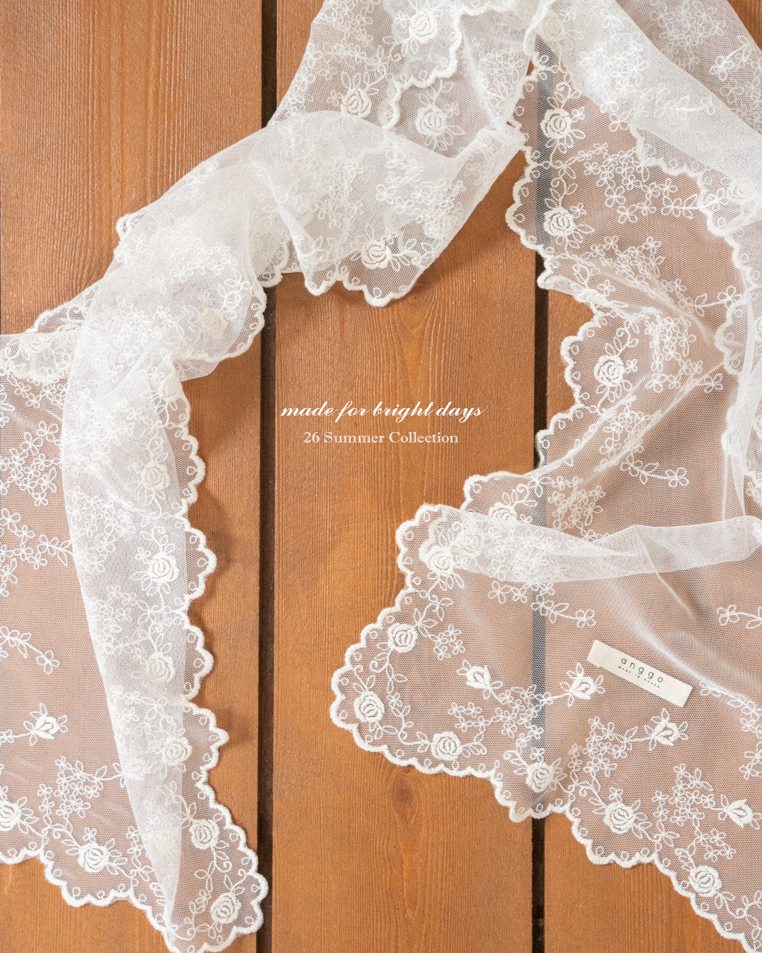 韓國童裝 26夏| AG48 (acc) Swan Scarf