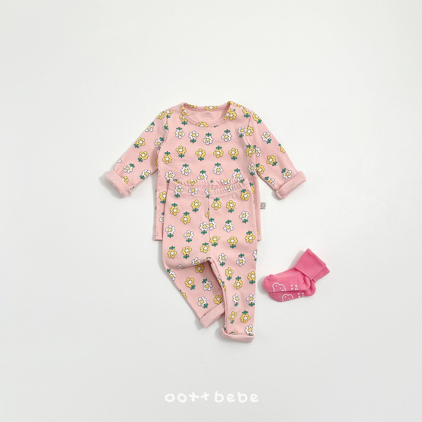 韓國童裝 26SS | OT02 Picnic Kids Top and Bottom Set (75-120cm)