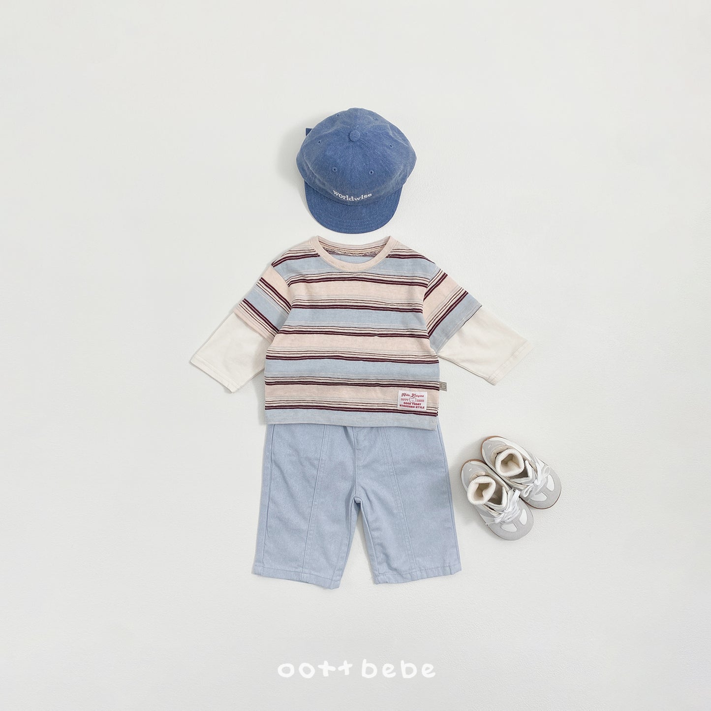 韓國童裝 26SS | OT48 Pigment Cotton Pants (75-120cm)