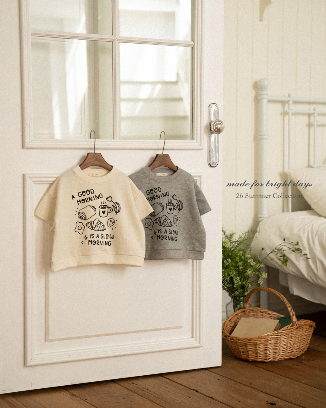 韓國童裝 26夏| AG06 Morning Sweatshirt (80-120cm)