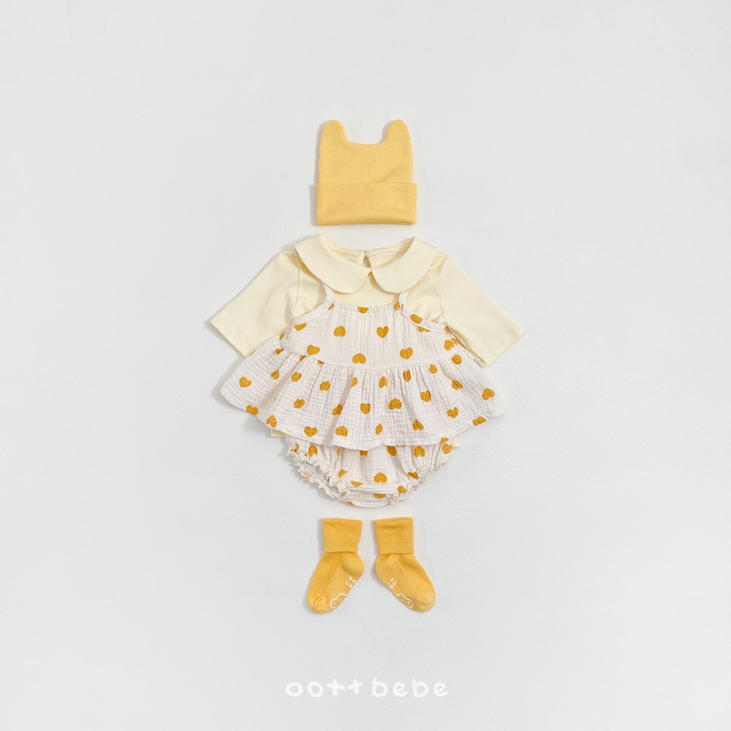 韓國童裝 26SS | OT06 Baby Sleeveless & Bloomers Set (75-120cm)