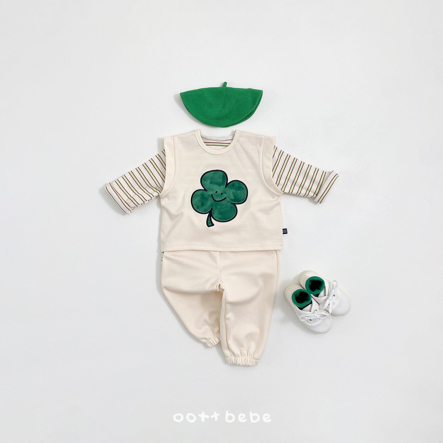 韓國童裝 26SS | OT41 Lucky Friends Kids Vest (75-120cm)