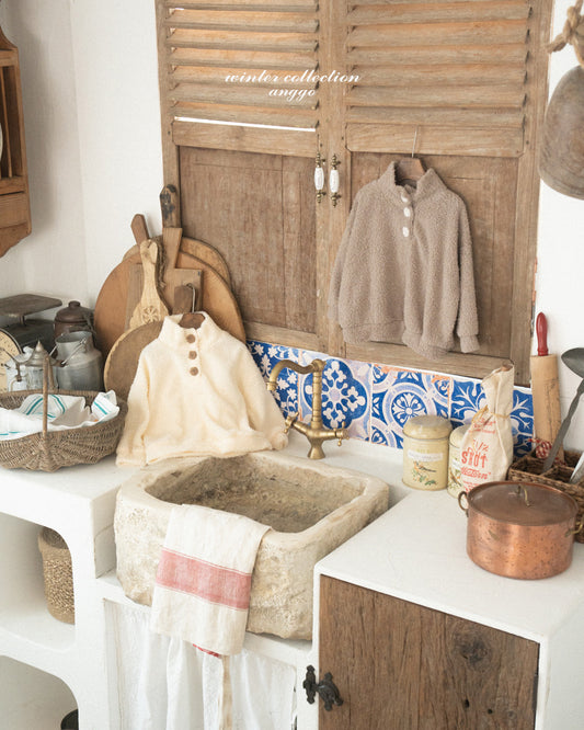 \限時預購/ 韓國童裝  AG25230 Whipped Cream T-shirt