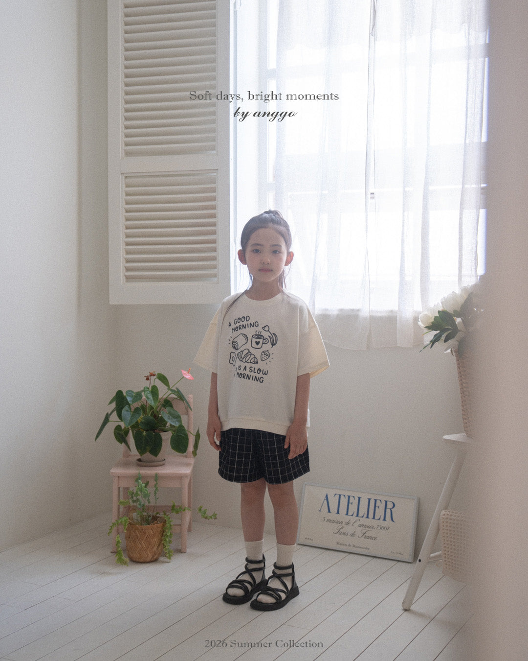 韓國童裝 26夏| AG06 Morning Sweatshirt (80-120cm)