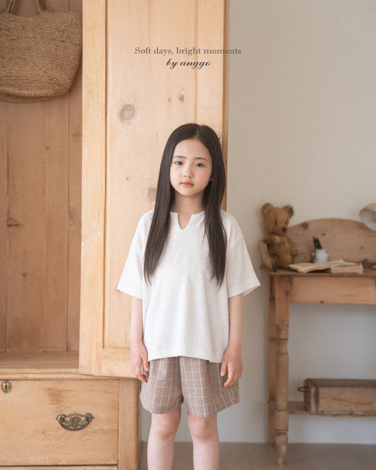 韓國童裝 26夏| AG07 Scone T-shirt (80-120cm)
