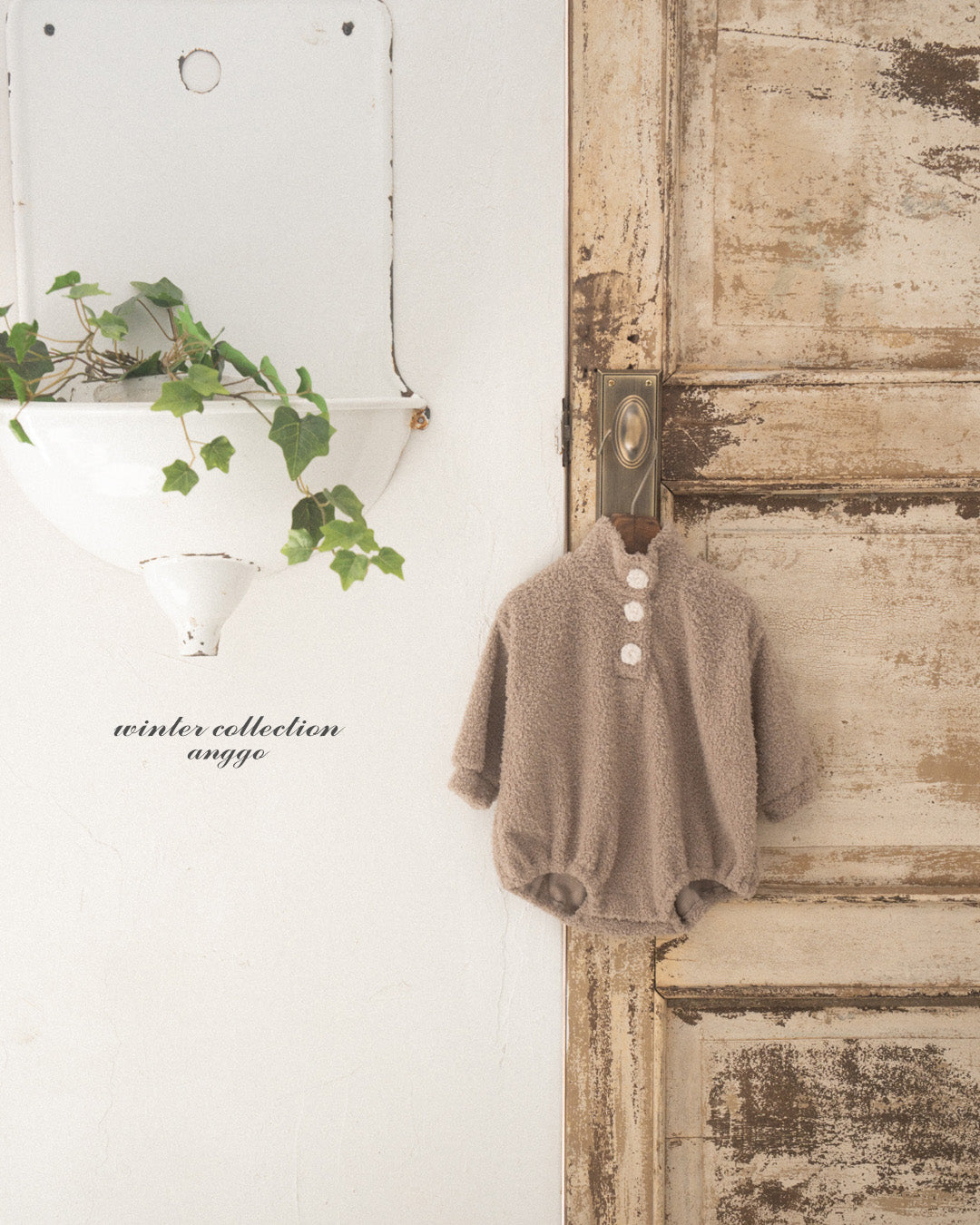 \限時預購/ 韓國童裝  AG25211 Whipped Cream Romper