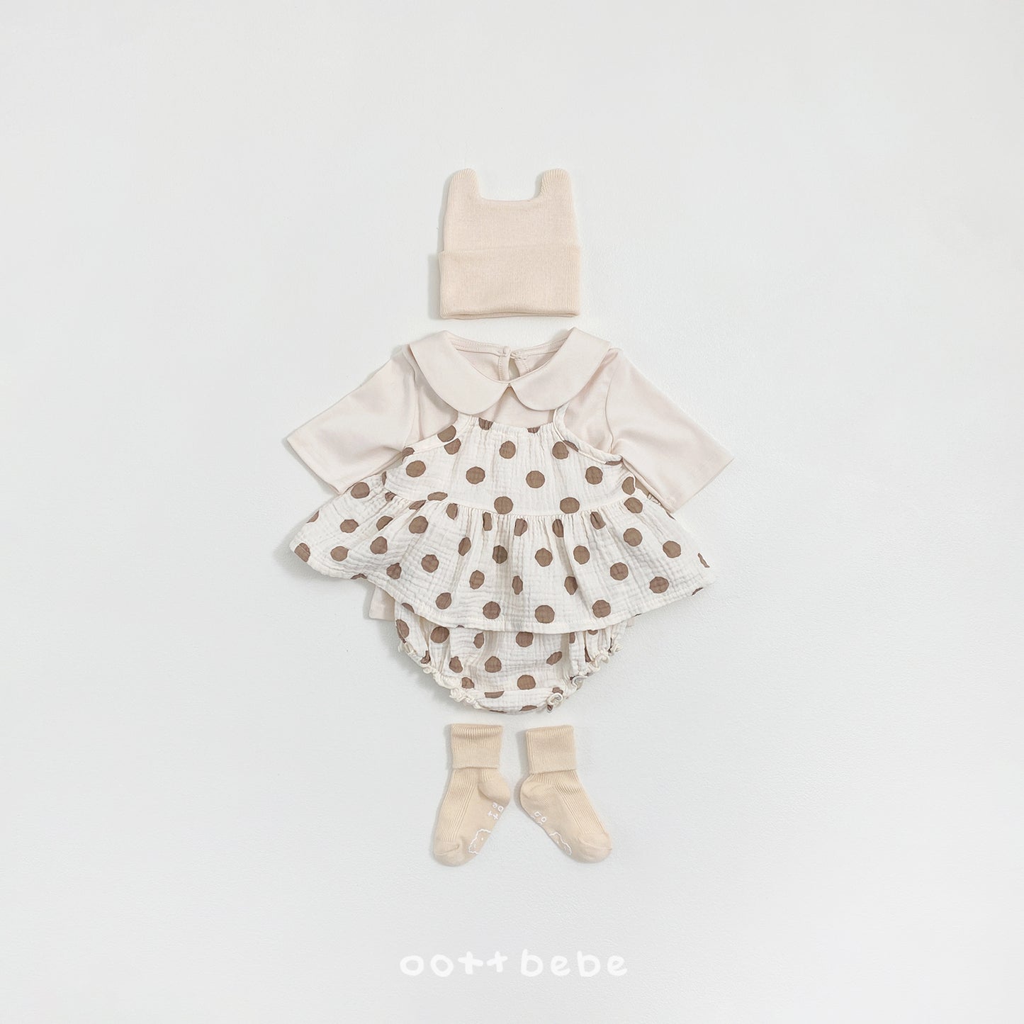 韓國童裝 26SS | OT06 Baby Sleeveless & Bloomers Set (75-120cm)