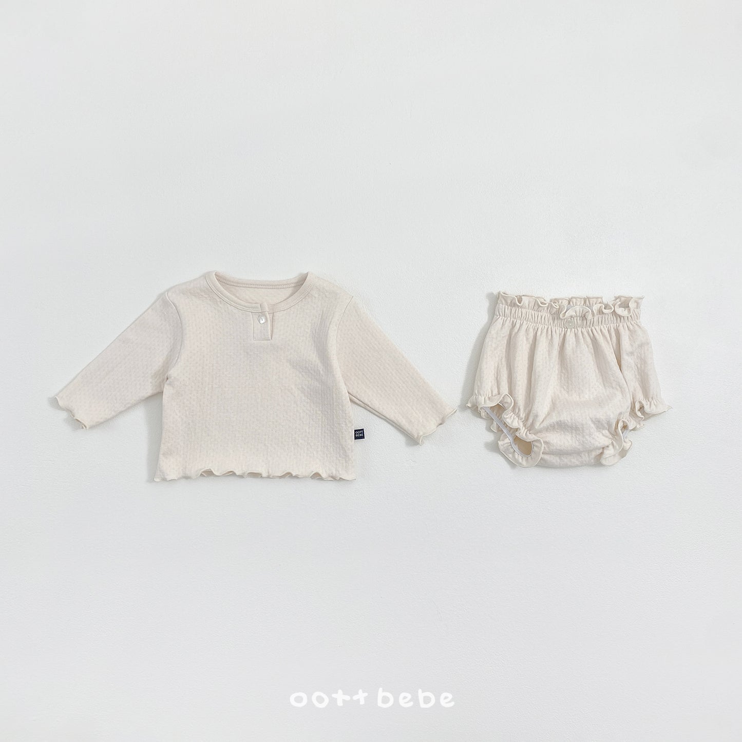 韓國童裝 26SS | OT33 Cozy Blommers Baby Set (55-75cm)