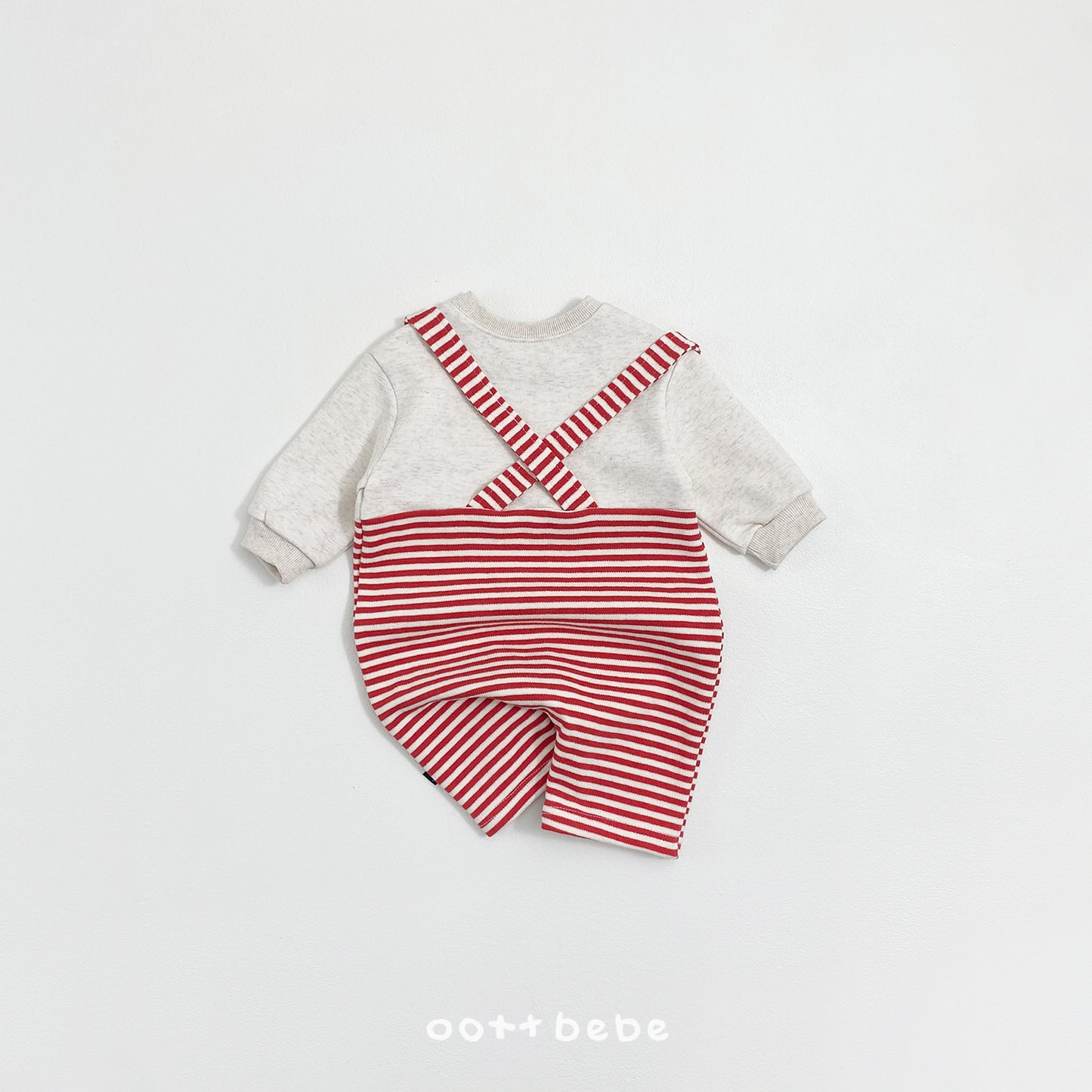 韓國童裝 26SS | OT24 Bear Baby Overall Romper (55-75cm)