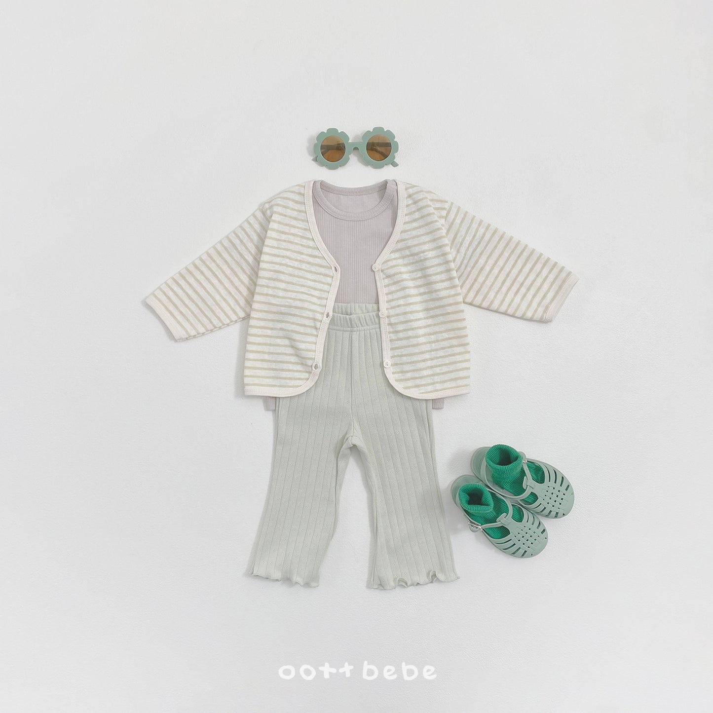 韓國童裝 26SS | OT04 Summer Yoga Bootcut Pants (75-120cm)