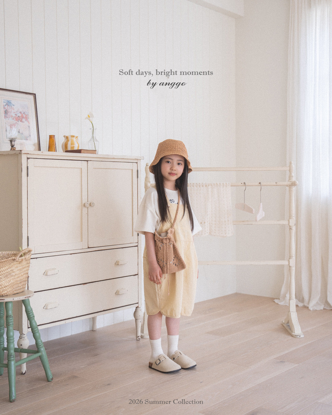 韓國童裝 26夏| AG24 Muffin Overall (80-120cm)