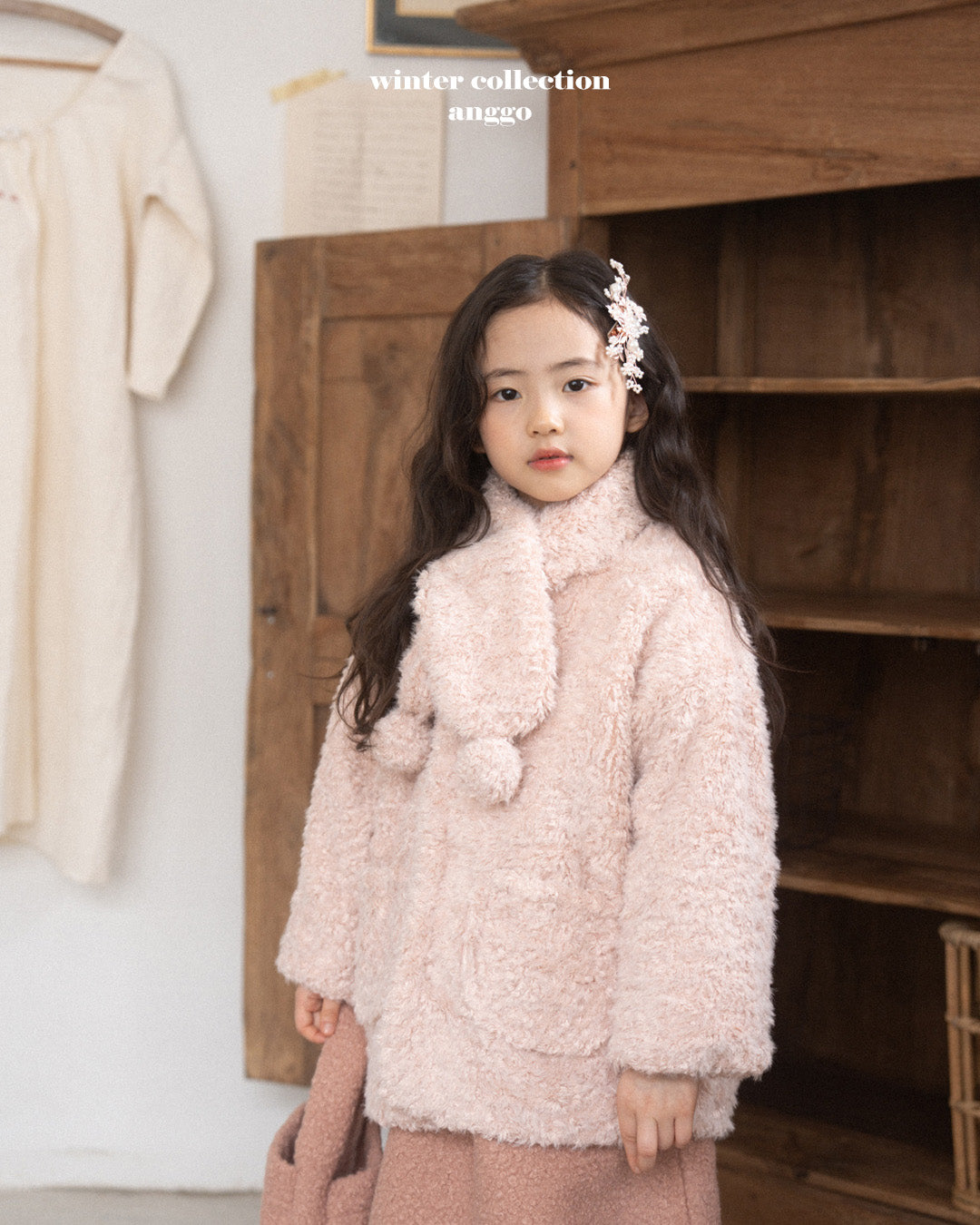 \限時預購/ 韓國童裝  AG25207 Whipping Muffler