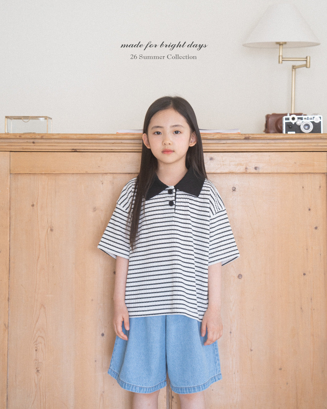 韓國童裝 26夏| AG10 Kit-Kat T-shirt (80-120cm)