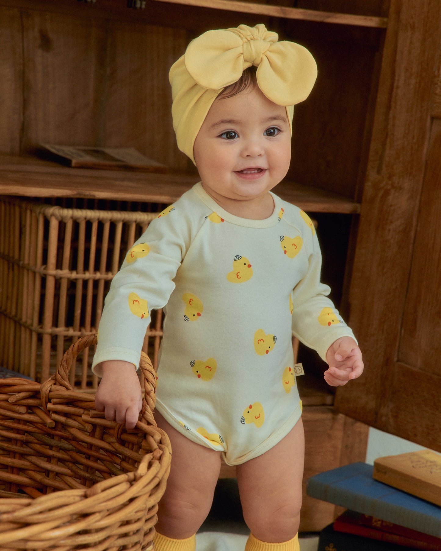 韓國童裝 26SS | OT01 Picnic Baby Suit and Leggings Set (55-75cm)