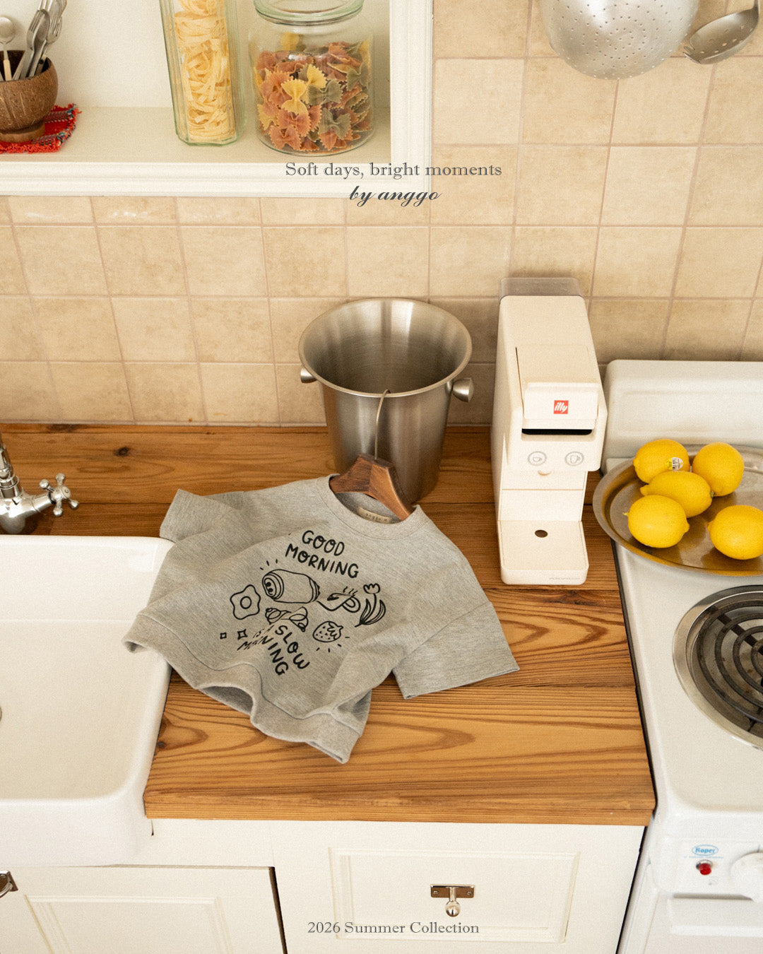 韓國童裝 26夏| AG06 Morning Sweatshirt (80-120cm)