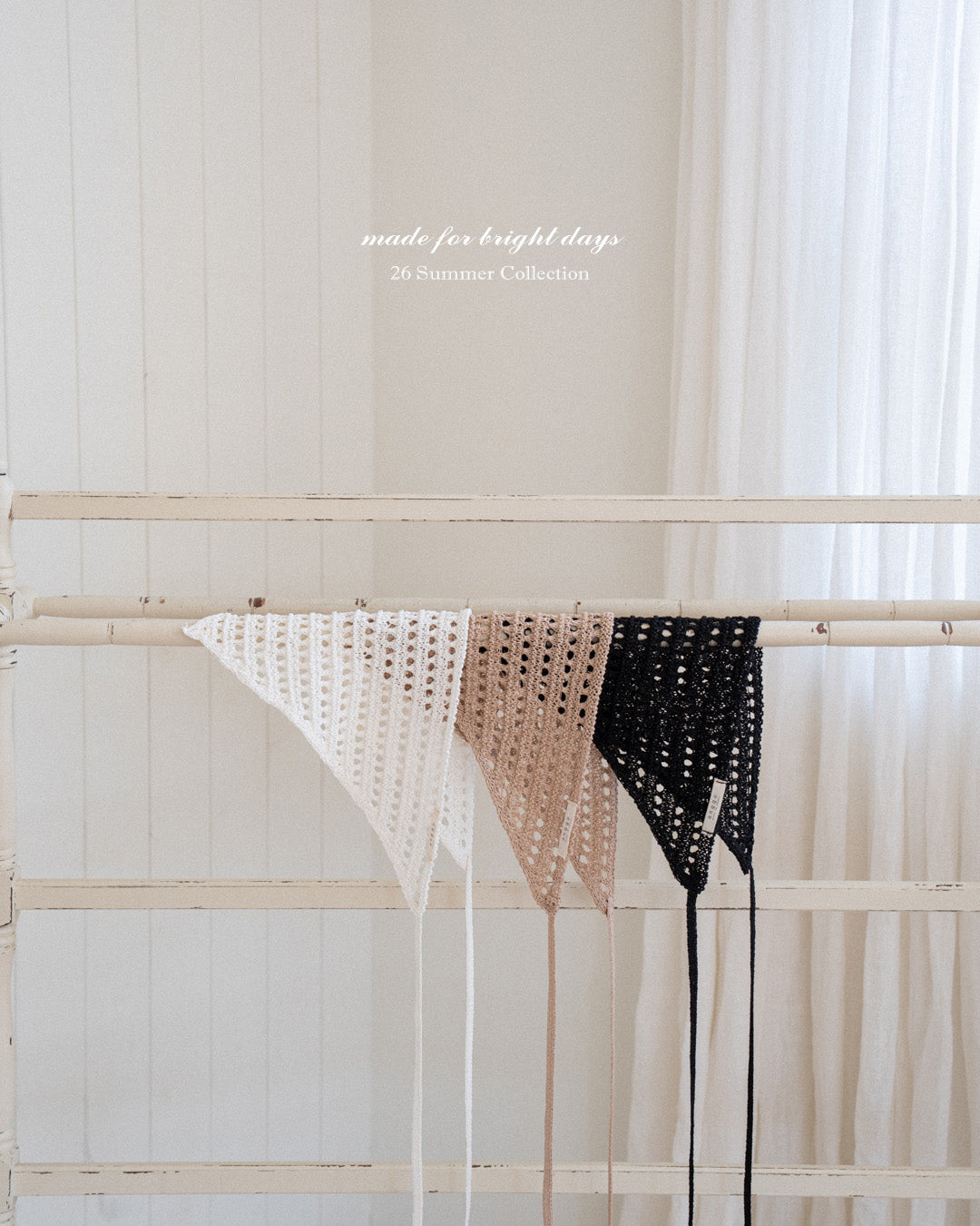 韓國童裝 26夏| AG45 (acc) Joy Bandana