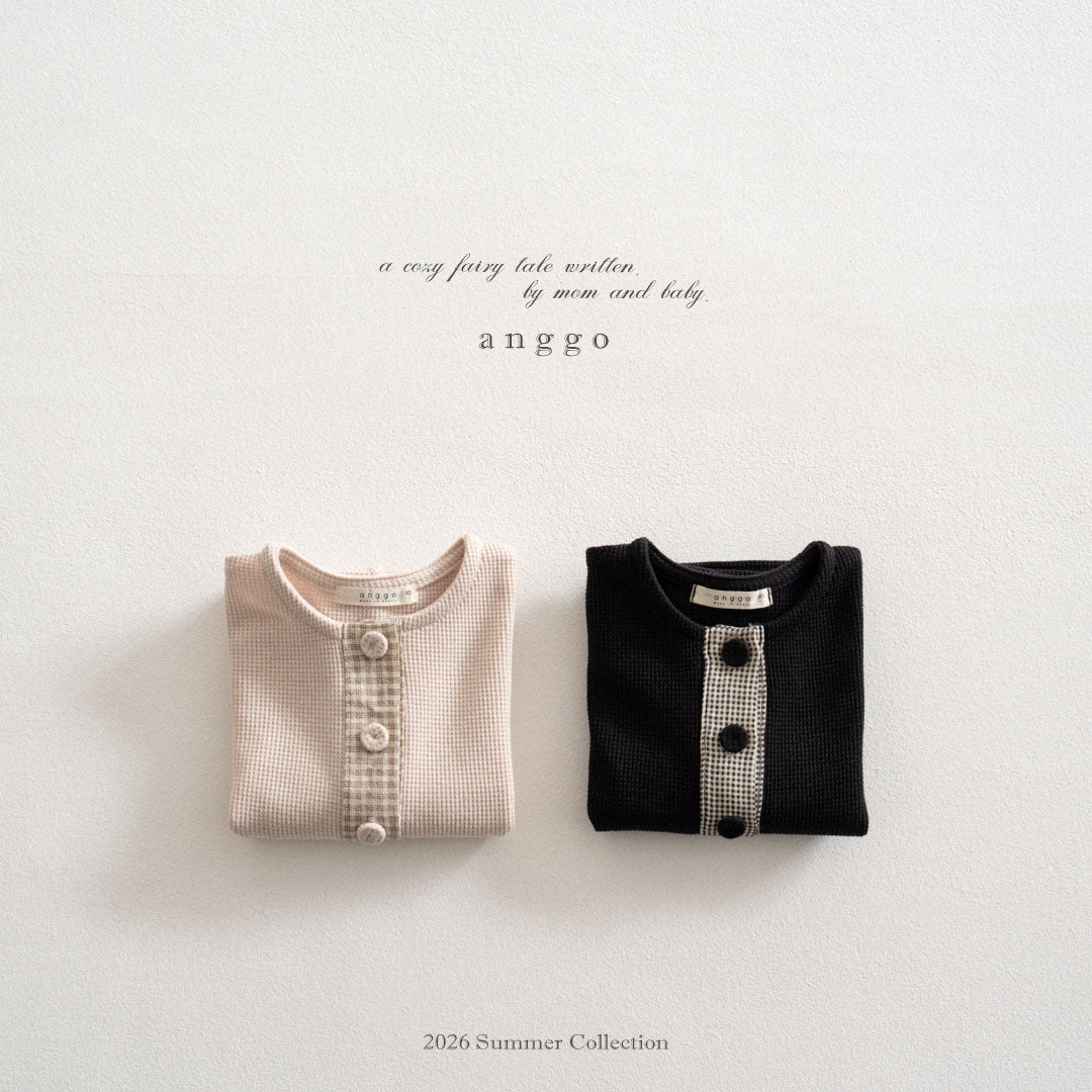 韓國童裝 26夏| AG09 Cookie T-shirt (80-120cm)