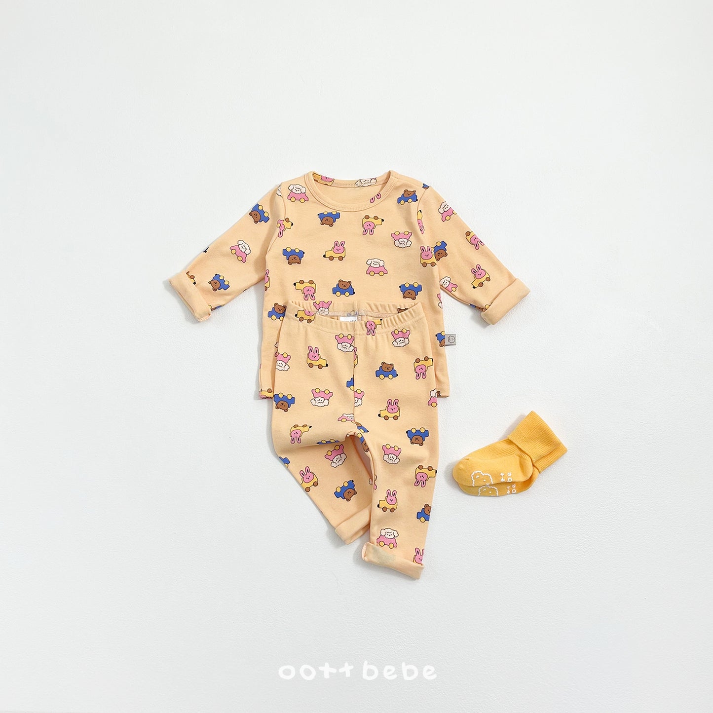 韓國童裝 26SS | OT02 Picnic Kids Top and Bottom Set (75-120cm)