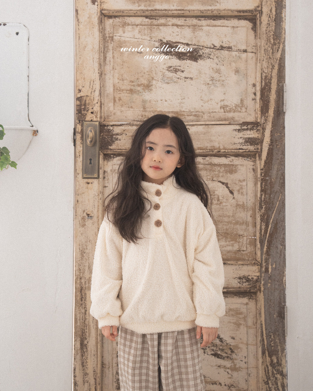 \限時預購/ 韓國童裝  AG25230 Whipped Cream T-shirt