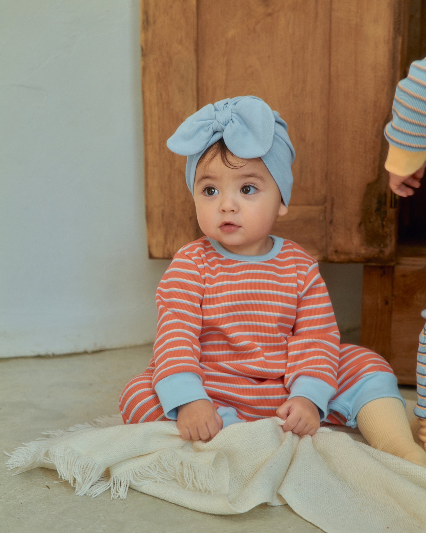 韓國童裝 26SS | OT05 Apollo Stripe Baby Suit (55-75cm)