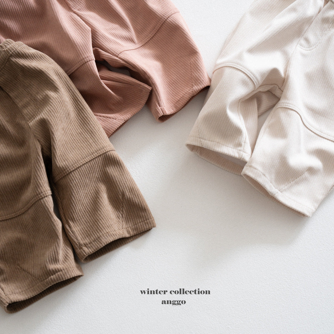 \限時預購/ 韓國童裝  AG25216 Croissant Pants