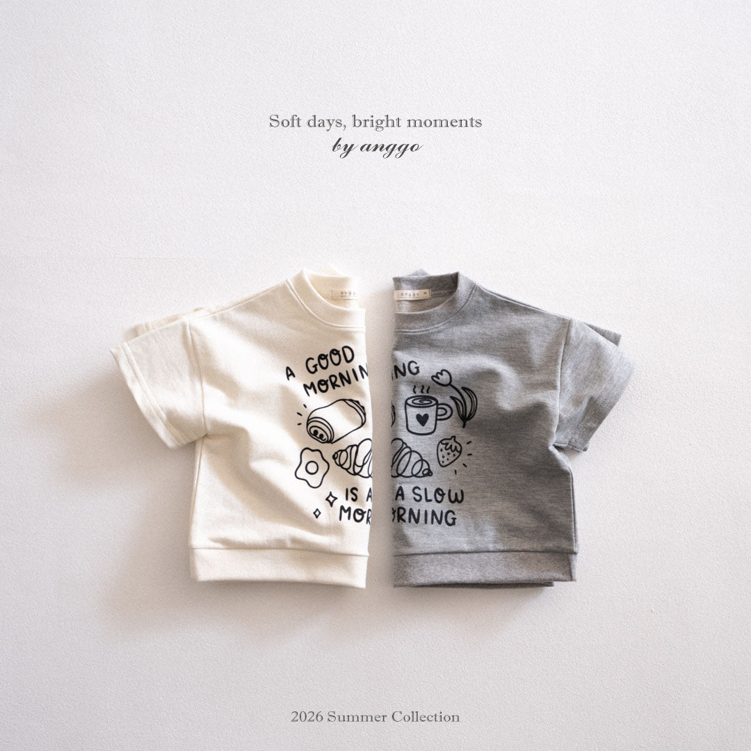 韓國童裝 26夏| AG06 Morning Sweatshirt (80-120cm)