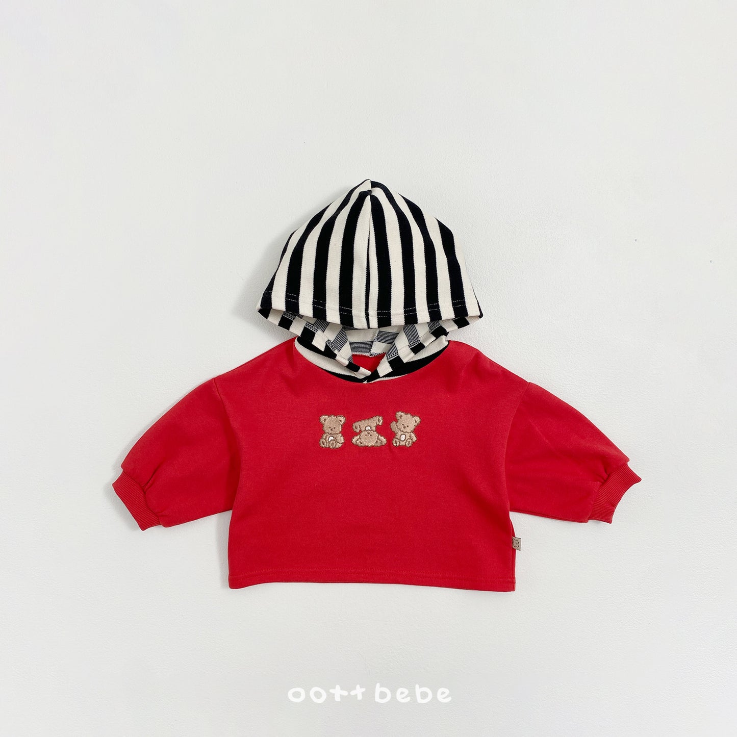 韓國童裝 26SS | OT30 Bear Kids Hoodie (75-120cm)