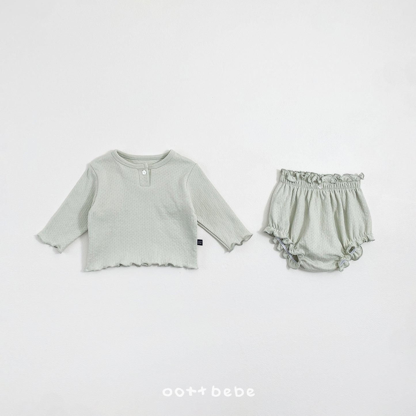 韓國童裝 26SS | OT33 Cozy Blommers Baby Set (55-75cm)