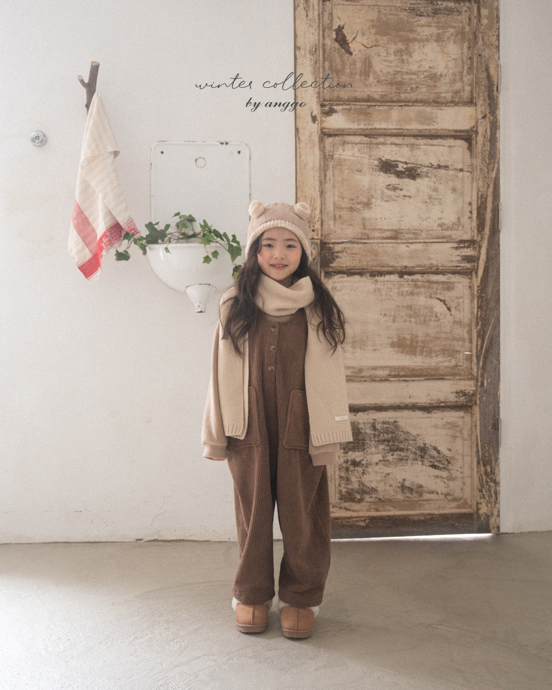 \限時預購/ 韓國童裝  AG25227 Pocky Overall