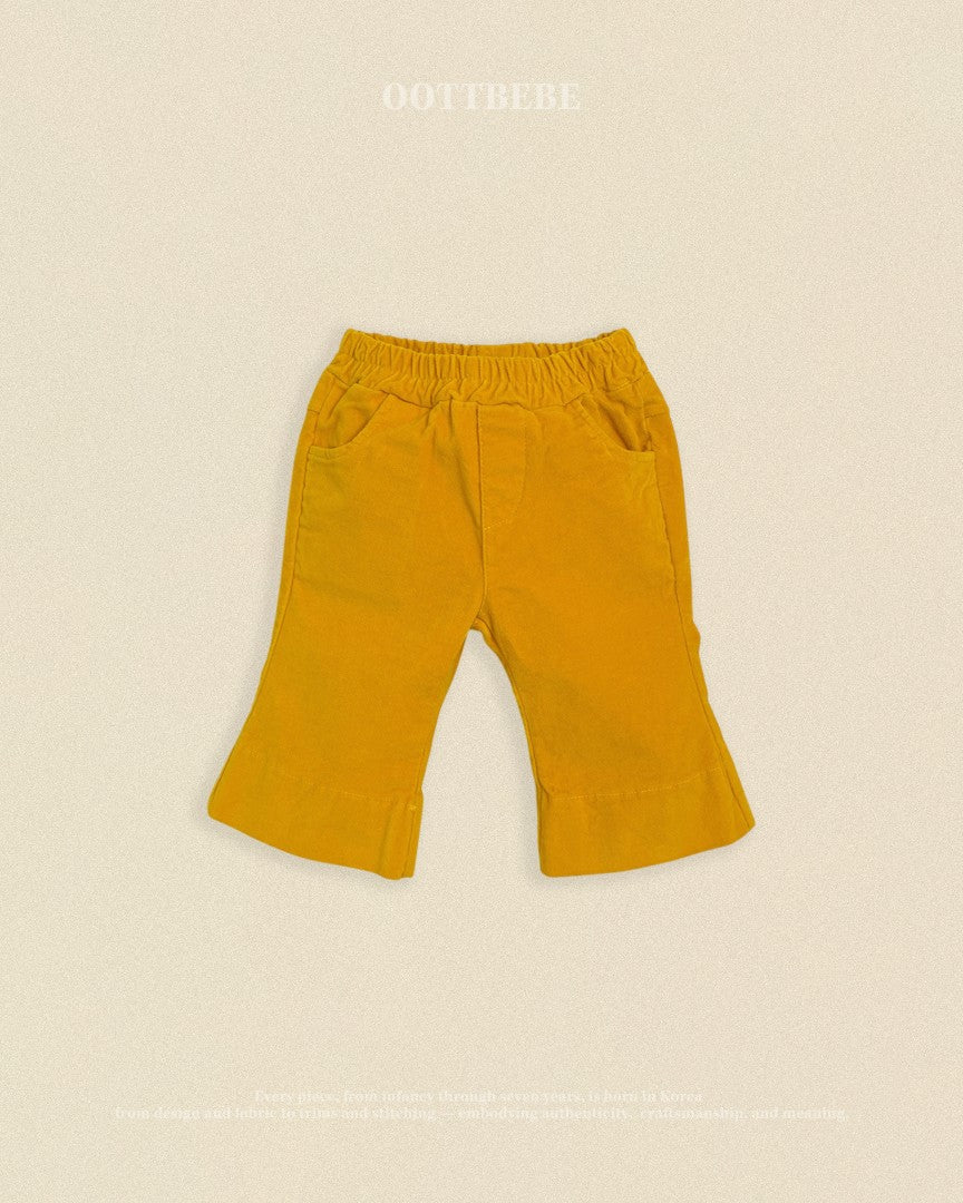 韓國童裝 26秋| OT70 Stylish Bootcut Pants 褲子