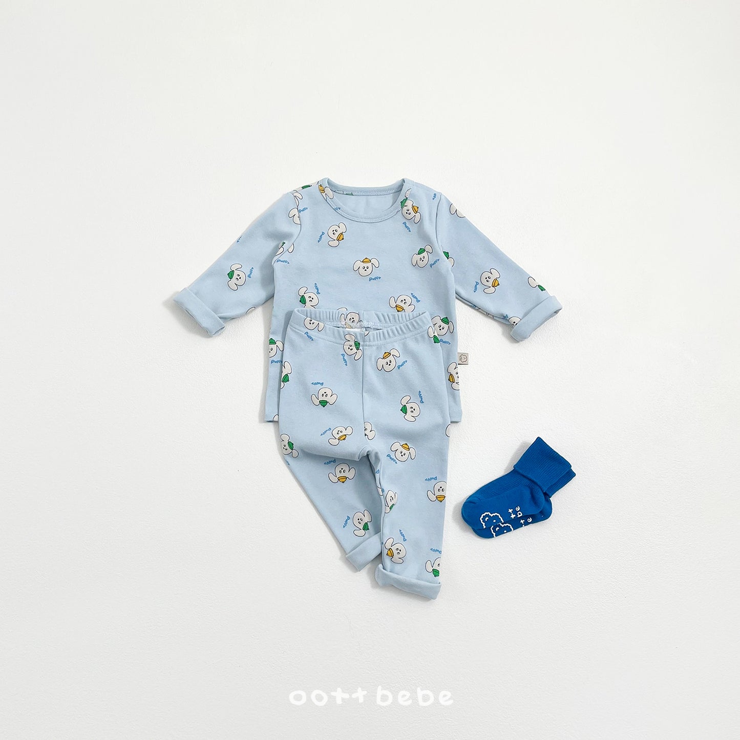 韓國童裝 26SS | OT02 Picnic Kids Top and Bottom Set (75-120cm)