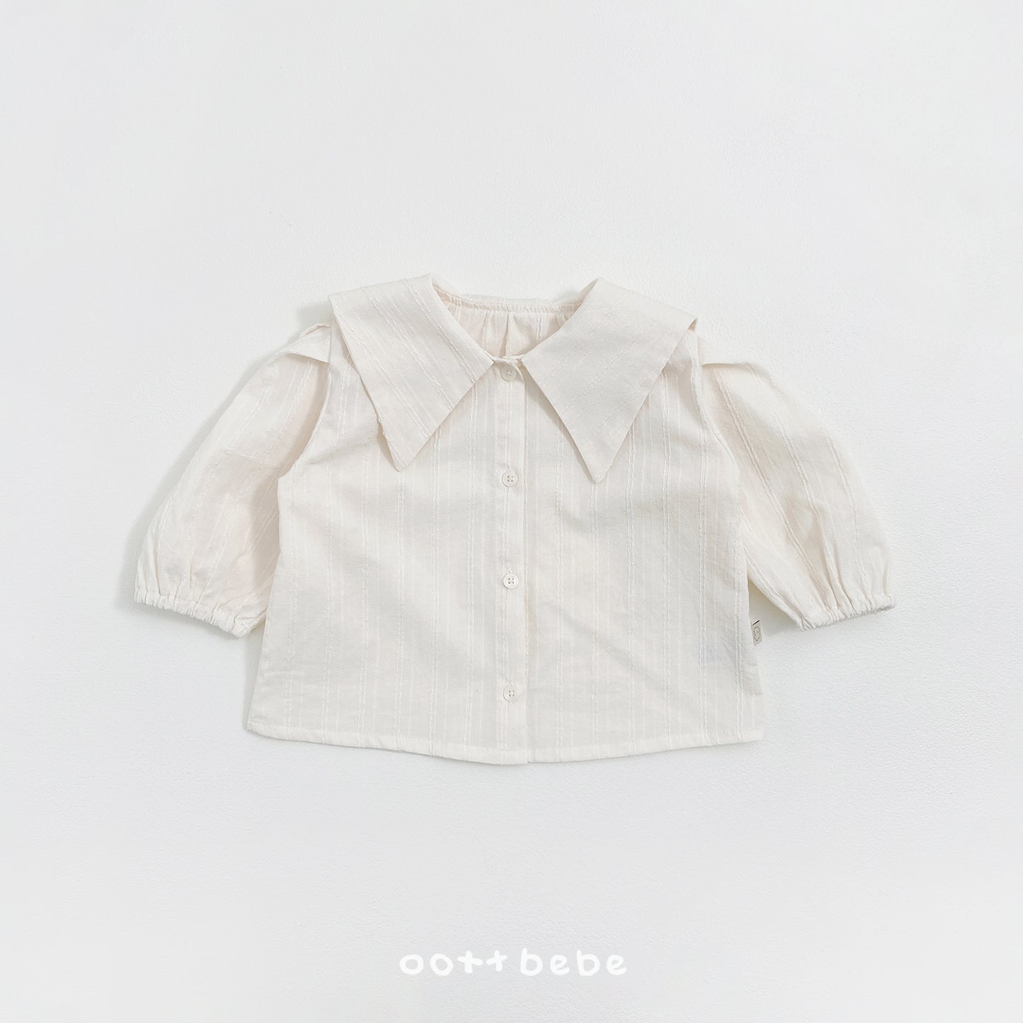 韓國童裝 26SS | OT44 Airy Collar Blouse (75-120cm)