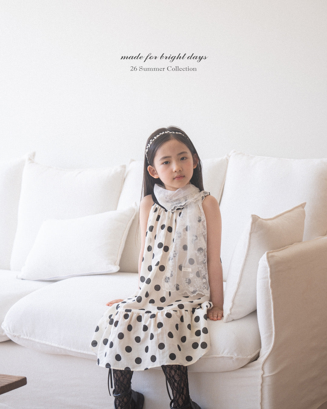 韓國童裝 26夏| AG48 (acc) Swan Scarf